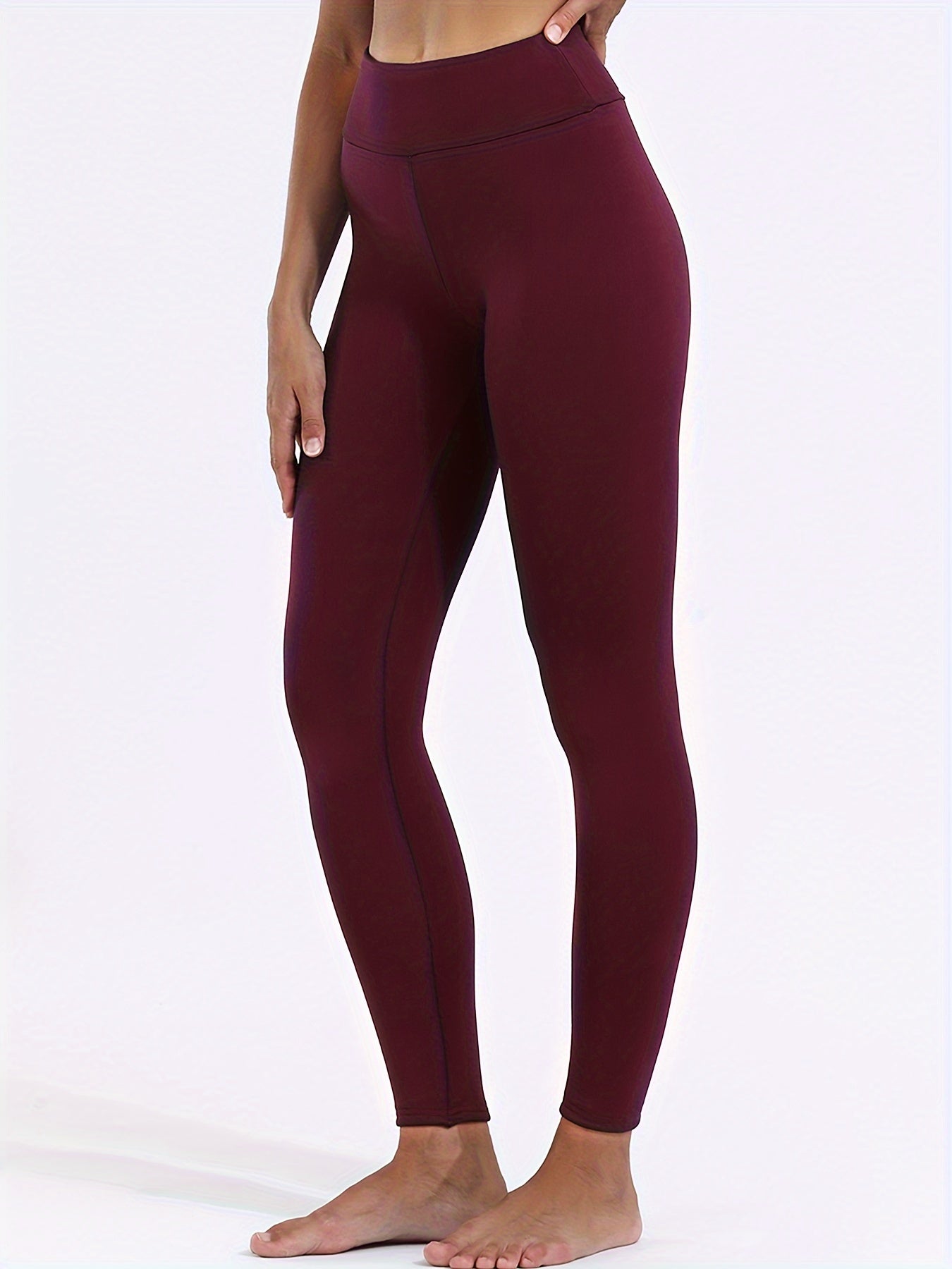 Plush Lined Tummy Control Thermal Pants Women's Underwear