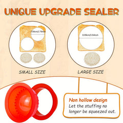 Sandwich Cutter and Sealer for Kids, PB&J Shell Maker