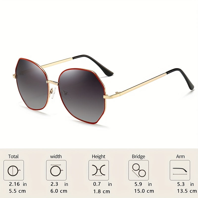 Butterfly Metal Frame Sunglasses UV400