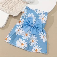 Summer Floral Skirt for Pets