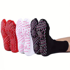 3 Pairs Self Heating Thermal Socks Warm Massage Women's Stockings