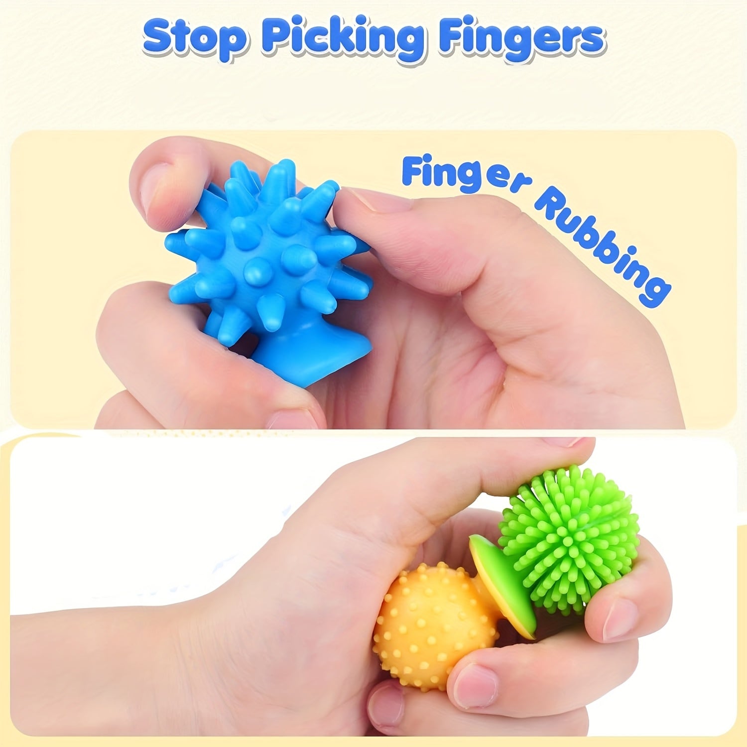 8pc Sensory Fidget Toys for Adults Anxiety Relief Mixed Colors