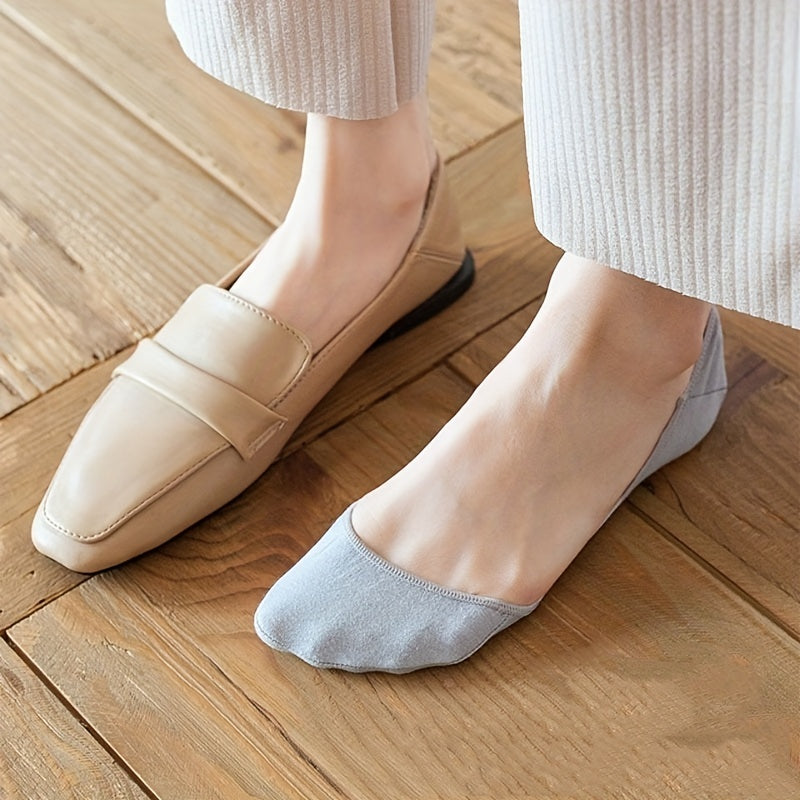 5 Pairs Invisible Low Cut Ankle Socks Women's Stockings
