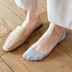 5 Pairs Invisible Low Cut Ankle Socks Women's Stockings