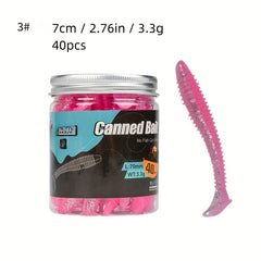 Spiral T Tail Lure Soft Fishing Bait Minnow Soft Bait Soft Bug