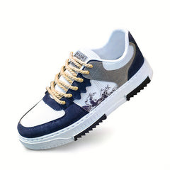 Men's Casual Lace Up Sneakers for Daily Wear