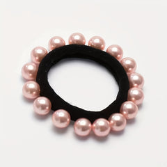 Pearl Hair Rope Hair Tie Beaded Hair Accessories for Women Girls