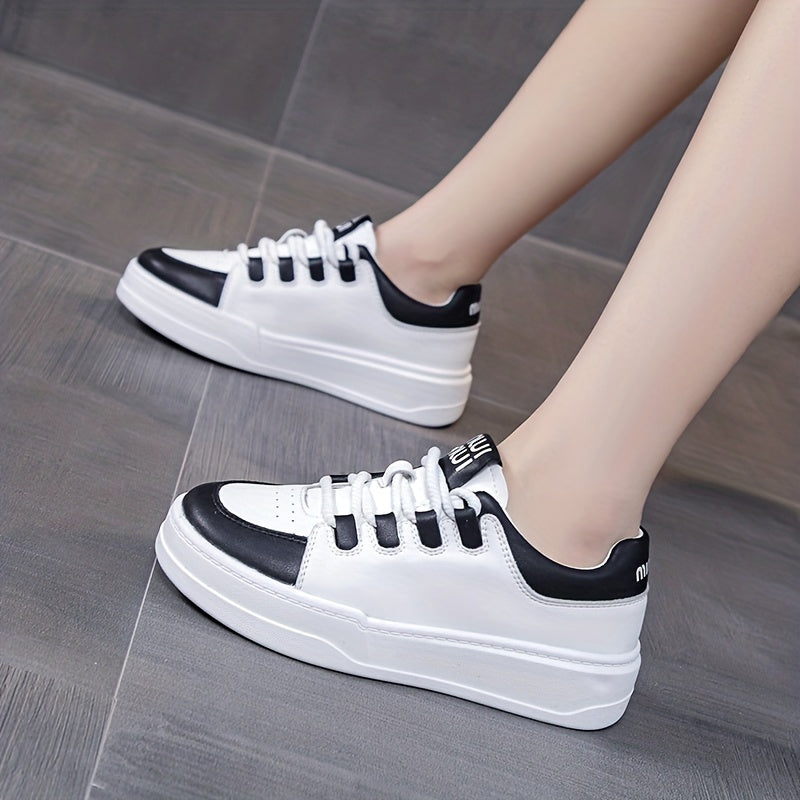 Thick Sole Skate Shoes Lightweight Casual Sports Sneakers