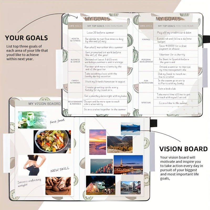 Planner Efficiency Handbook Weekly Monthly Schedule Strap Stickers
