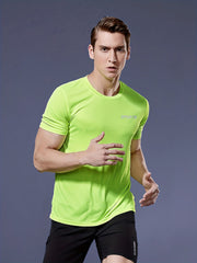Men's Quick Dry Sport T Shirt Lightweight Top For Fitness Training