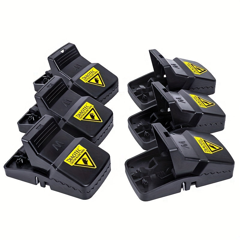 Feeke Rat Trap Large Mouse Traps Indoor Pest Control Traps Quick Set Up Reusable