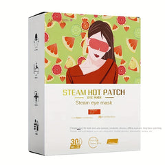 5pcs Mugwort Steam Eye Mask Hot Compress Eye Mask for Fatigue Relief