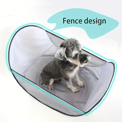 Pet Grooming Hair Cutting Bib for Dogs and Cats