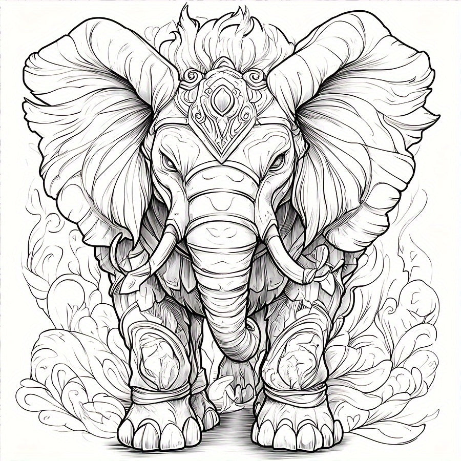Beast World Coloring Book: Perfect for Halloween & Thanksgiving