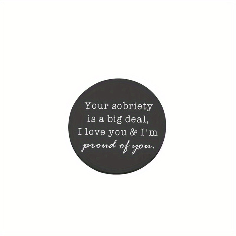 Sobriety Big Deal Token Stickers