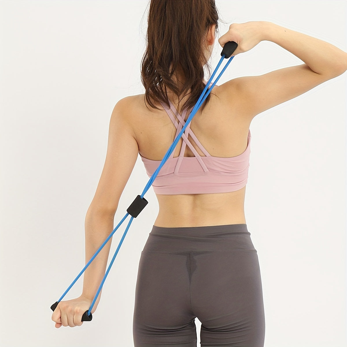 8-Shaped Puller Elastic Yoga Band for Women