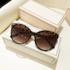 Cat Eye Sunglasses Oversize Frame Glasses UV Protection