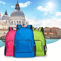 Portable Folding Backpack Large Capacity Waterproof Travel Bag