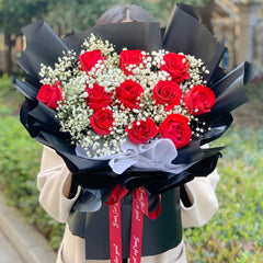 Simulated Velvet Artificial Rose Flower For Wedding Decoration