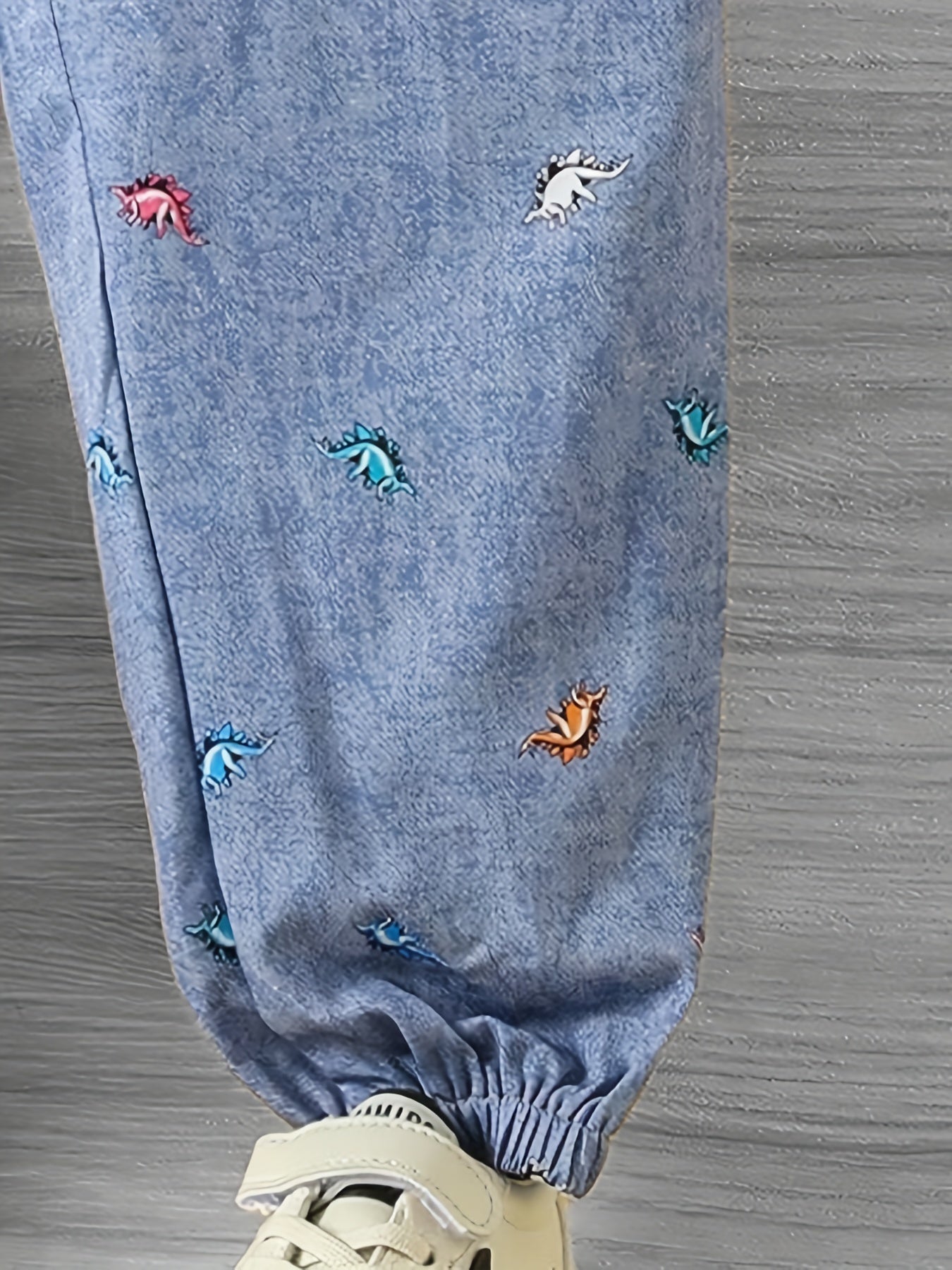Dinosaur Print Boys Casual Soft Pants for Kids