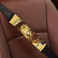 Anime Cartoon Print Car Seat Belt Cover Shoulder Pad for Women