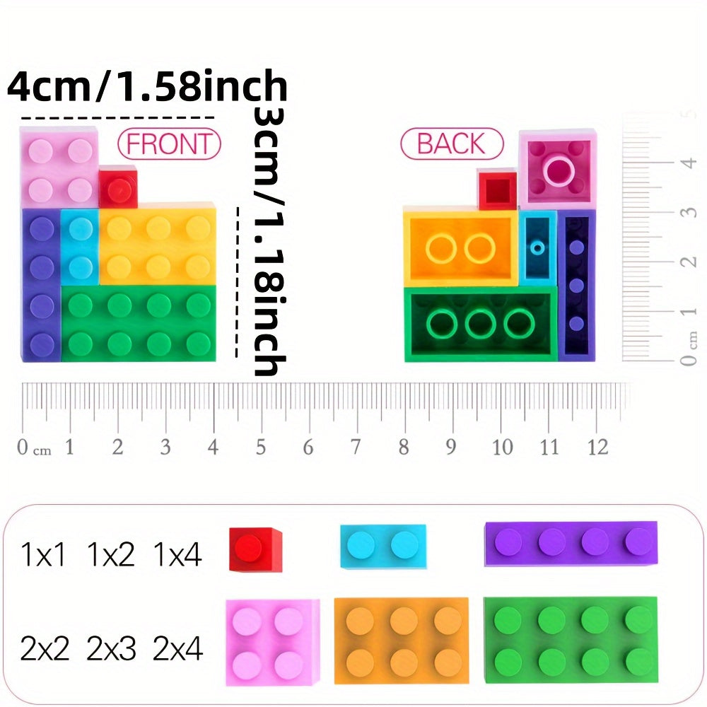 500pcs Educational Building Blocks Set for Kids DIY Construction Toys