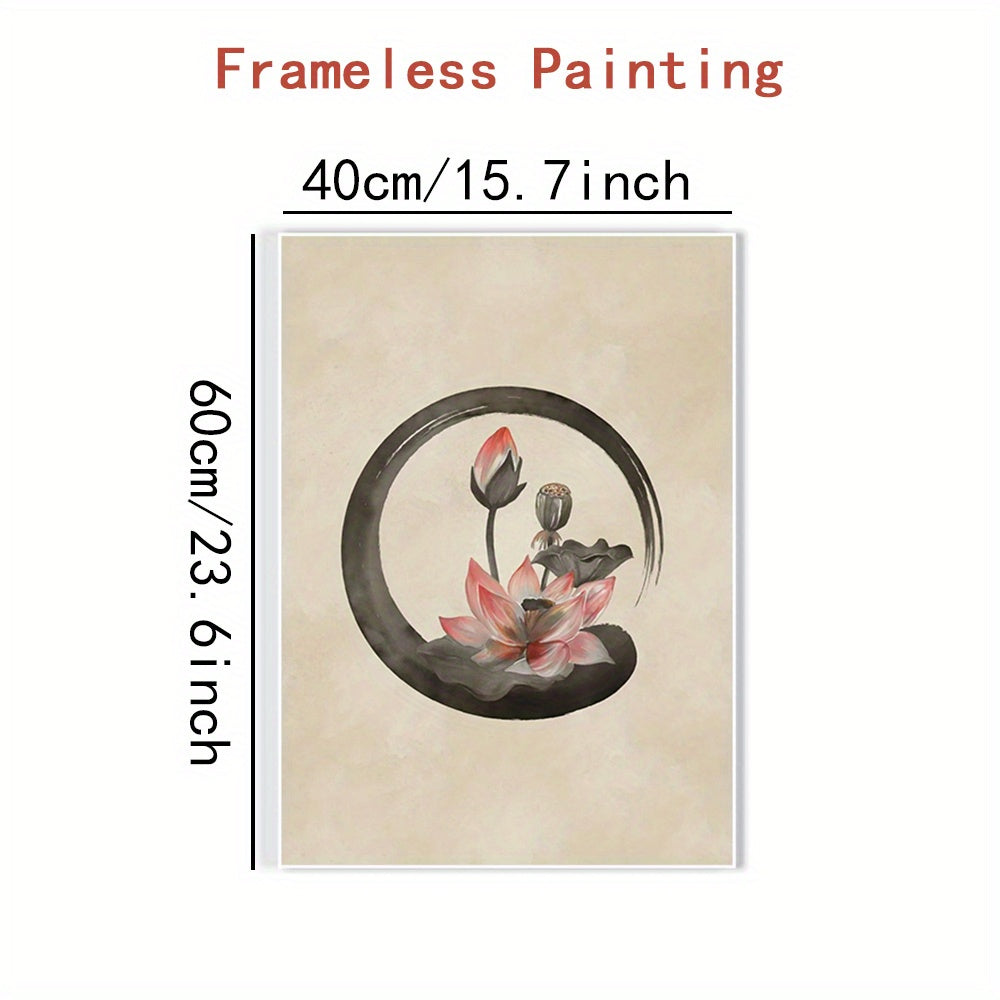 Lotus Poster Artwork Painting Wall Modern Art Picture Room Decoration