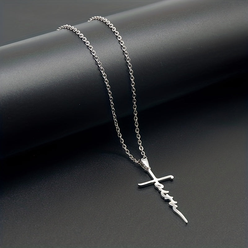 Girls Faith Pendant Necklace For Daughter Jewelry
