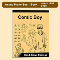 Anime Manga Drawing Book for Beginners - Step by Step Sketching