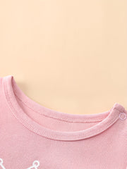 Baby Girls Long Sleeve Splicing Skirt Swing Dress