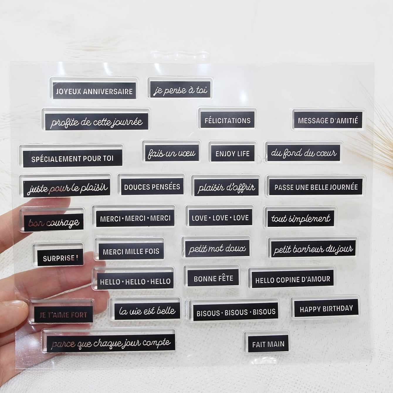 Silicone Transparent Stamp For Card Making Cutting Dies Supplies For Crafts DIY