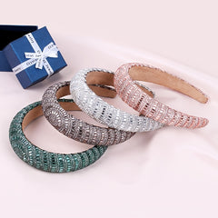Sparkling Diamond Headband Hair Hoop for Women Girls