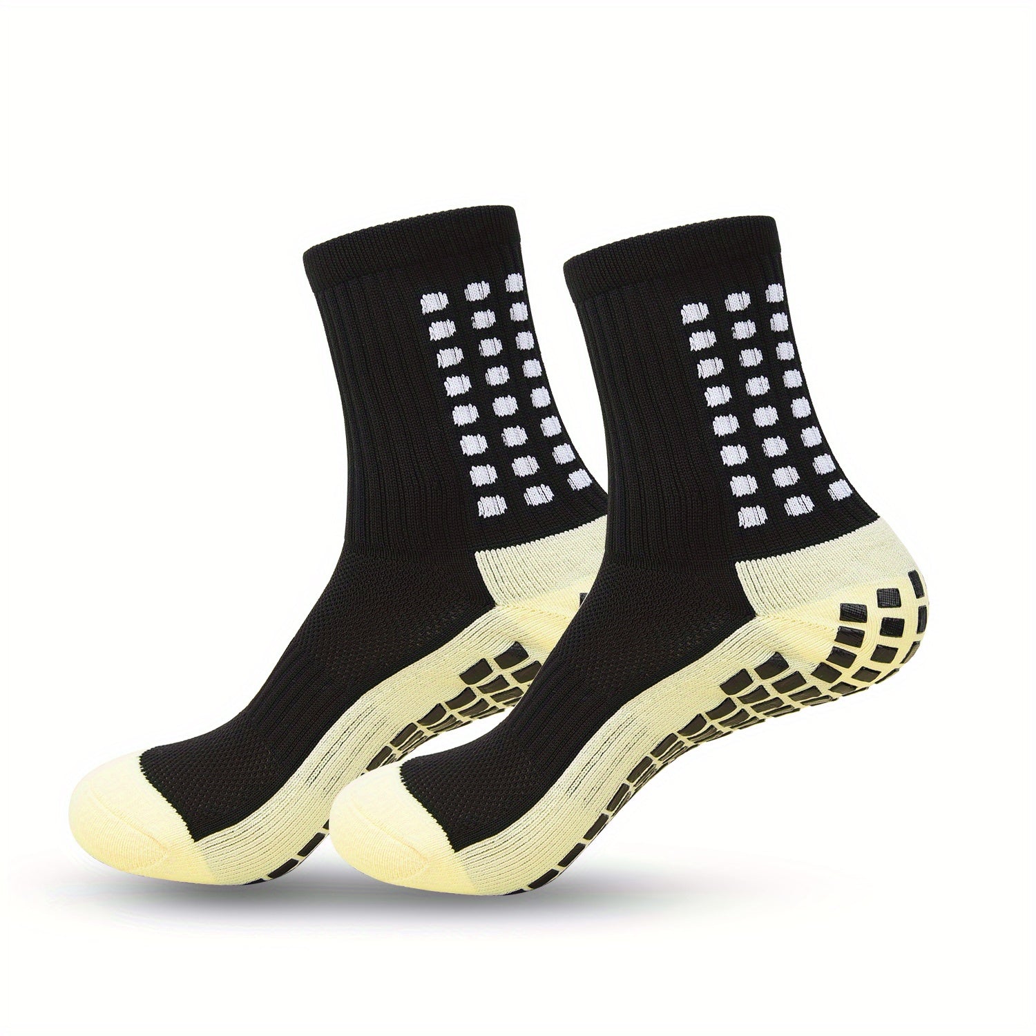 Unisex Sports Socks Non Slip Silicone Bottom for Basketball Football Soccer