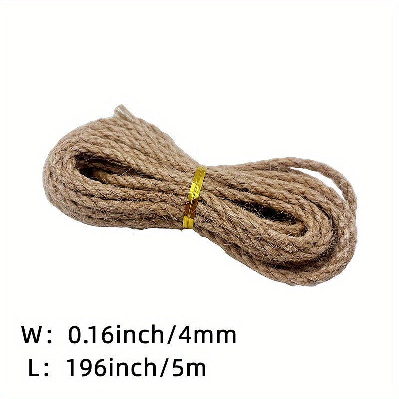 Jute Twine Cord For DIY Handwork Wedding Decor