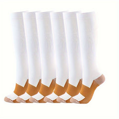 Compression Calf Socks Sports Knee High Women's Stockings