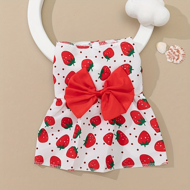 Summer Floral Skirt for Pets
