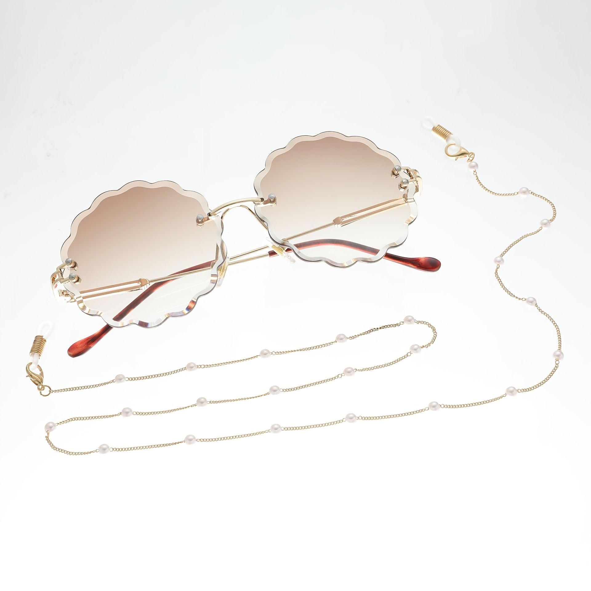 Pearl Sunglasses Chain Mask Holder Secret Santa Travel Essential