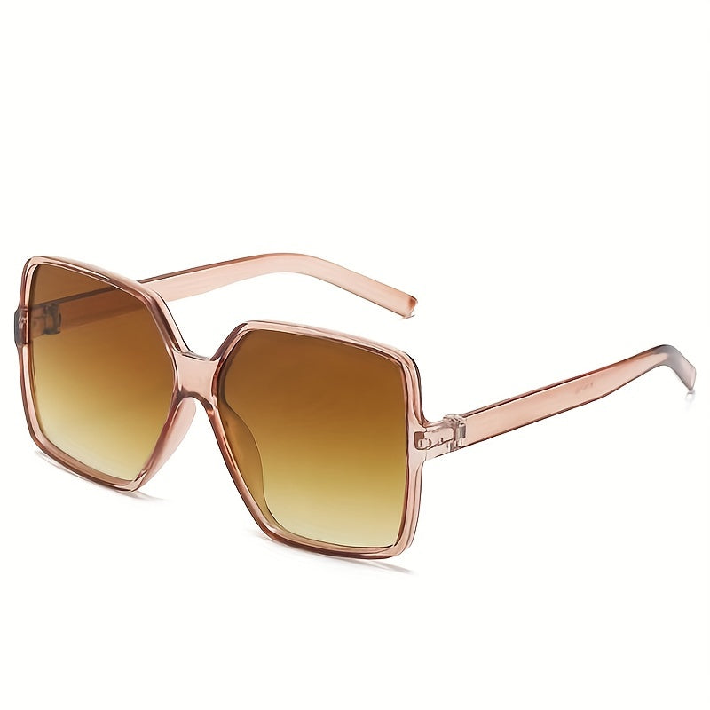 Men's Polarized Square Sunglasses Vintage UV Protection Glasses