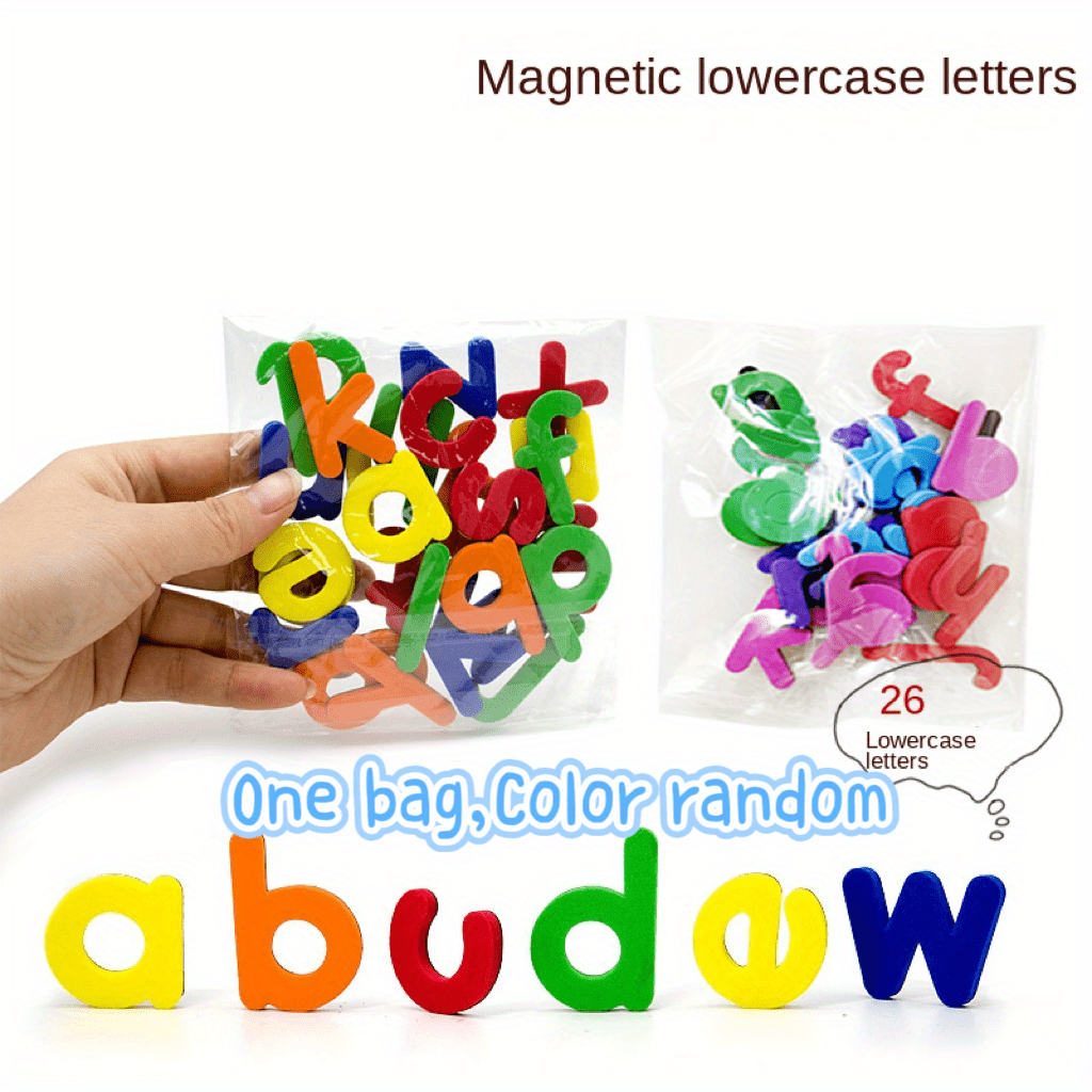 ABC Magnetic Alphabet Stickers Educational Toy for Kids Christmas Halloween Gift