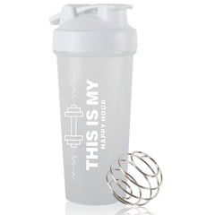 600ml Leak Proof Protein Shaker Bottle for Smoothies and Fitness