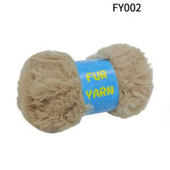 4pcs Faux Mink Fur Yarn for DIY Knitting/Crocheting