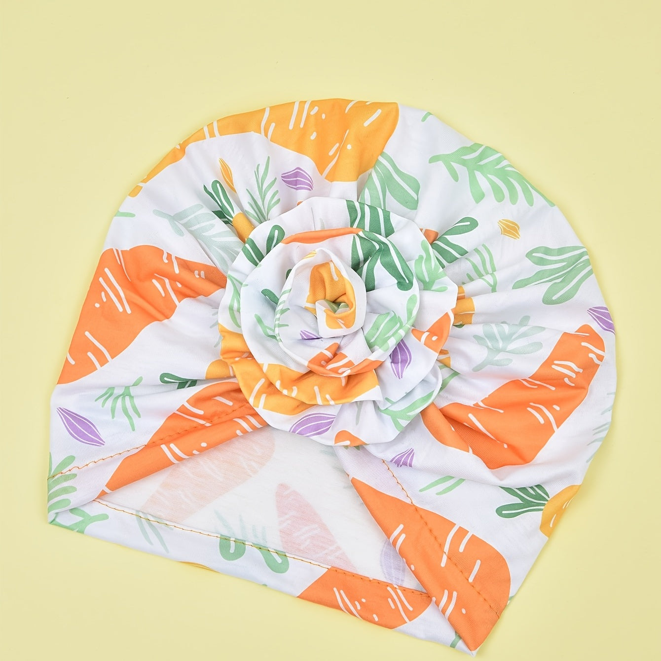 Colorful Flower Bandana Turban Cap for Women