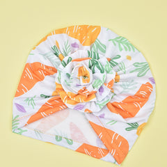 Colorful Flower Bandana Turban Cap for Women