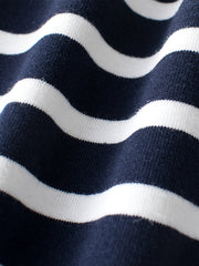 Boys Striped Shorts Drawstring Waist Kids Summer Clothes