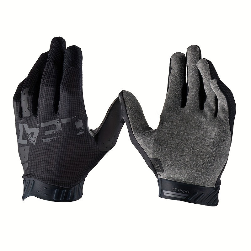 Men's Windproof Outdoor Cycling Gloves Motorcycle Full Finger Gloves