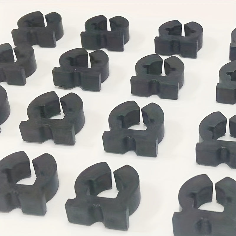20pcs Rod Clips Fishing Rod Rack Snooker Cue Stick Bracket
