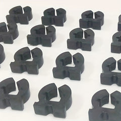 20pcs Rod Clips Fishing Rod Rack Snooker Cue Stick Bracket