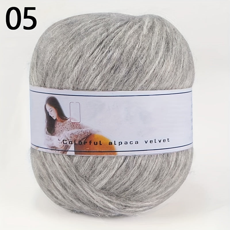 60g Colorful Dot Fancy Thread for DIY Coat Scarf