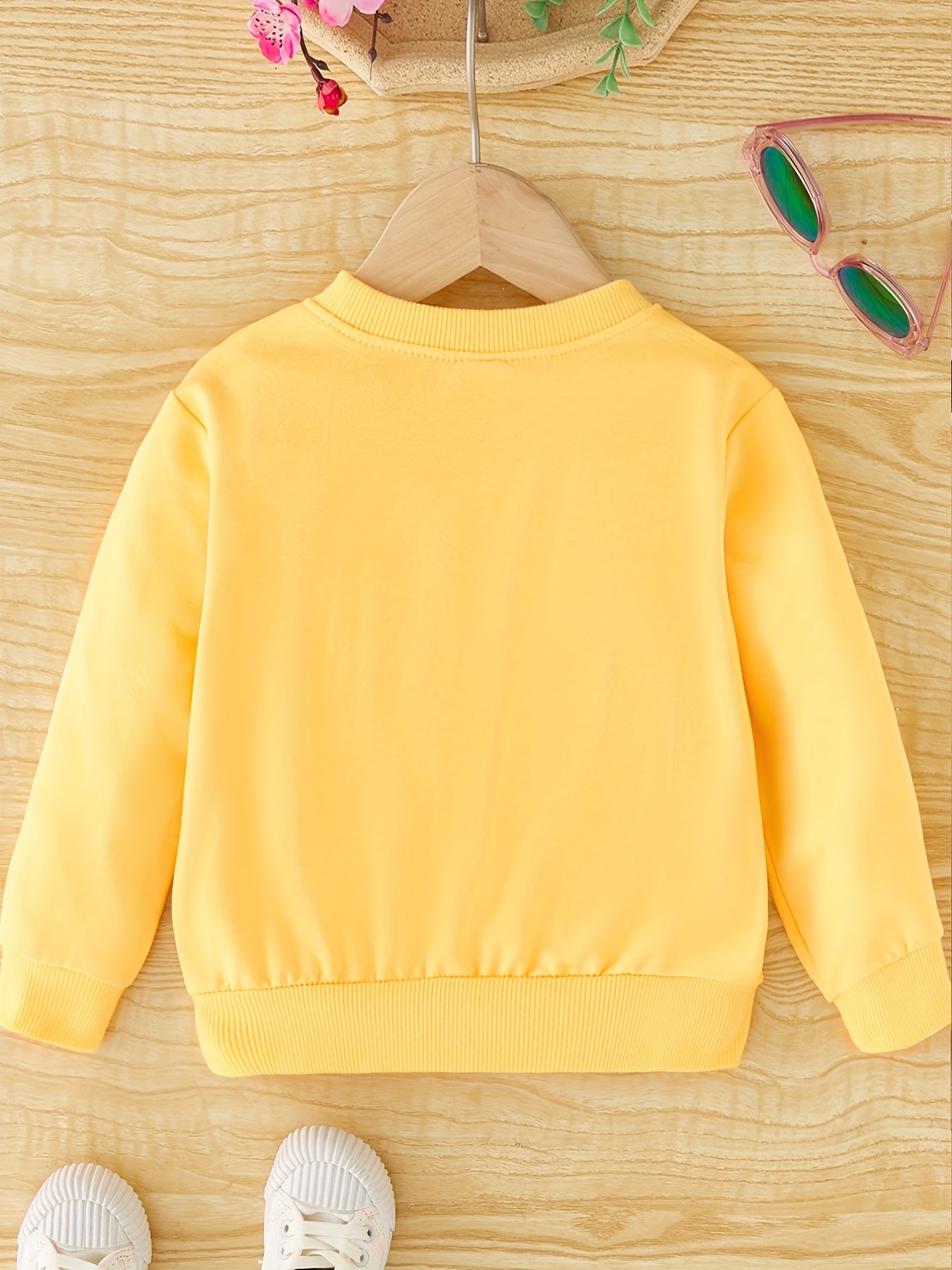Pretty Cat Print Girls Casual Creative Pullover Sweatshirt Long Sleeve