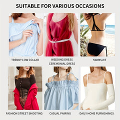 Silicone Skin Nipple Stickers Invisible Underwear Chest Stickers